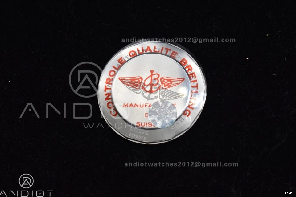 V7F SS 1 Navitimer White A2824 RG SS Dial 1:1 on Bracelet Edition Best Bezel 0115